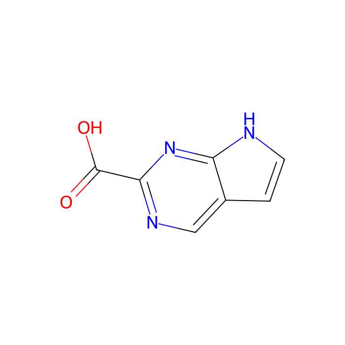 7H-pyrrolo[2,3-d]pyrimidine-2-carboxylic acid