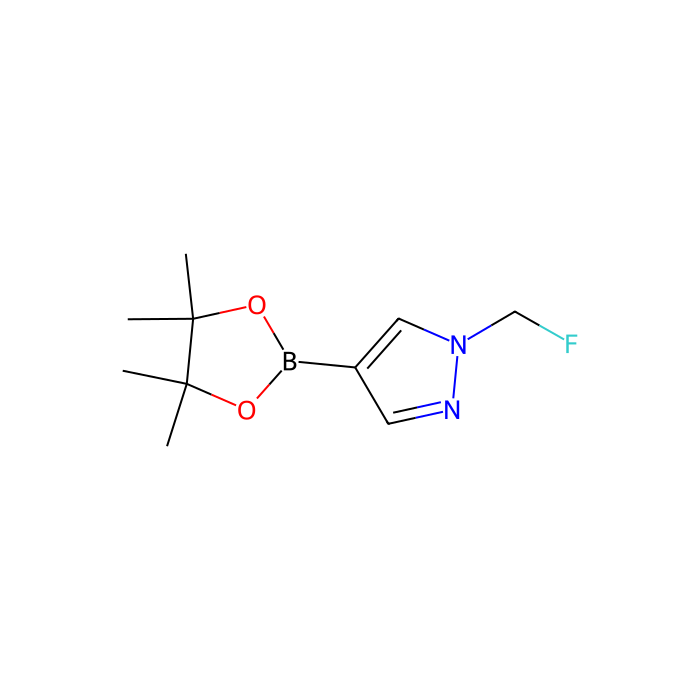 1-(fluoromethyl)-4-(tetramethyl-1,3,2-dioxaborolan-2-yl)-1H-pyrazole