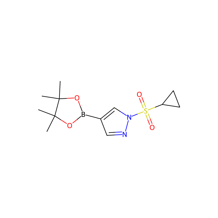 1-(cyclopropanesulfonyl)-4-(tetramethyl-1,3,2-dioxaborolan-2-yl)-1H-pyrazole