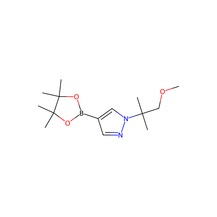1-(1-methoxy-2-methylpropan-2-yl)-4-(tetramethyl-1,3,2-dioxaborolan-2-yl)-1H-pyrazole