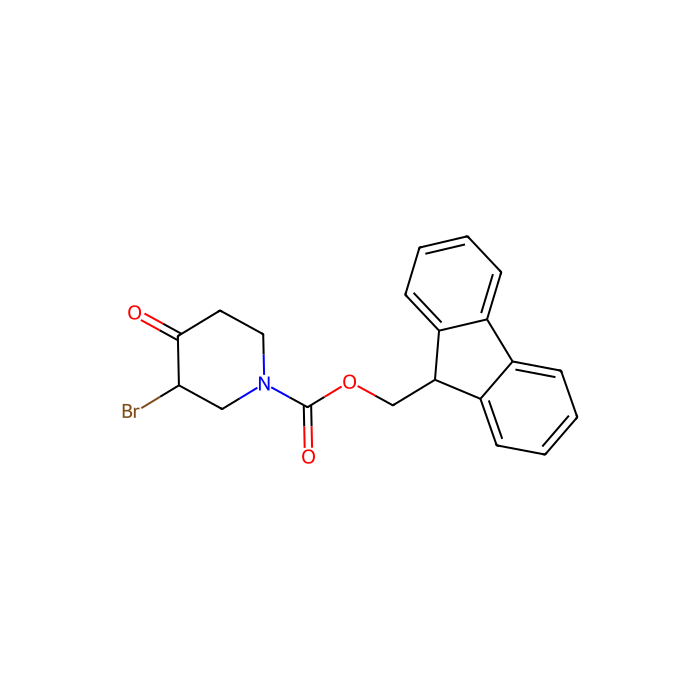 9H-fluoren-9-ylmethyl 3-bromo-4-oxopiperidine-1-carboxylate