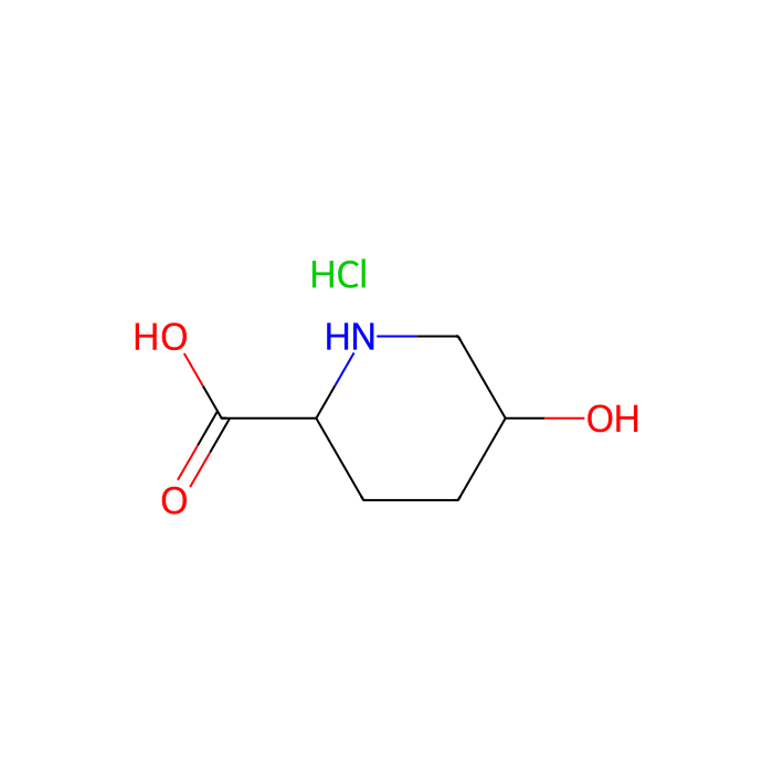 (2S,5R)-5-hydroxypiperidine-2-carboxylic acid hydrochloride
