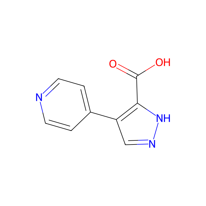 4-(pyridin-4-yl)-1H-pyrazole-3-carboxylic acid