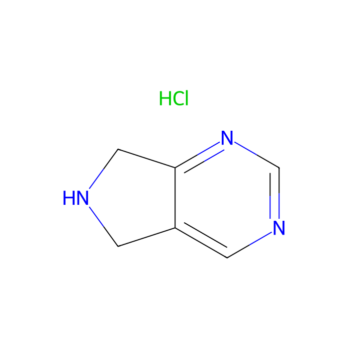 5H,6H,7H-pyrrolo[3,4-d]pyrimidine hydrochloride