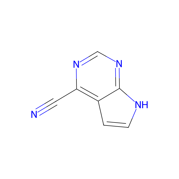 7H-pyrrolo[2,3-d]pyrimidine-4-carbonitrile
