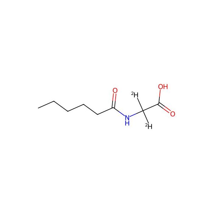 Hexanoylglycine-d2