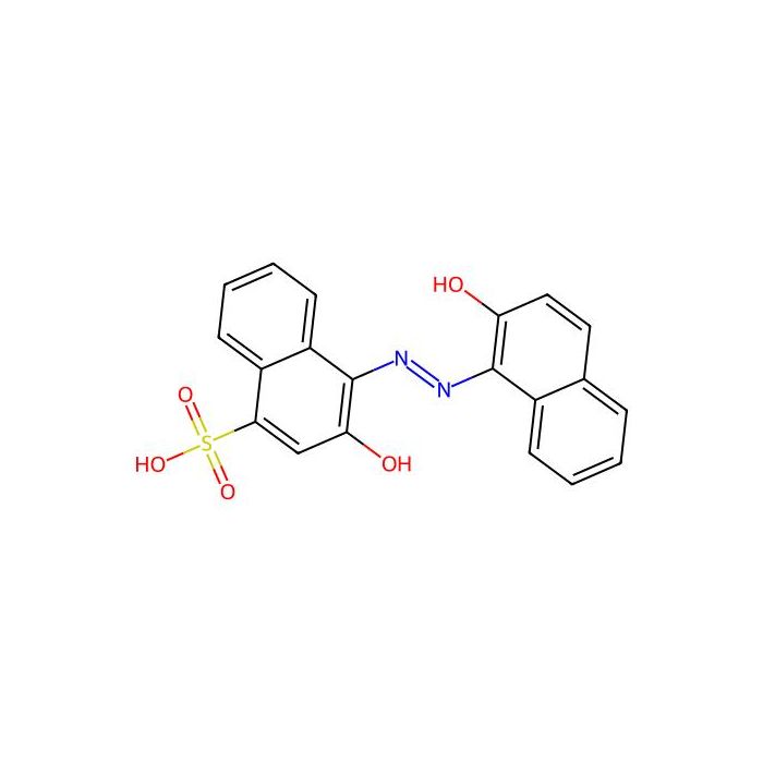 3-Hydroxy-4-((2-hydroxynaphthyl)azo)naphthalene-1-sulphonic acid