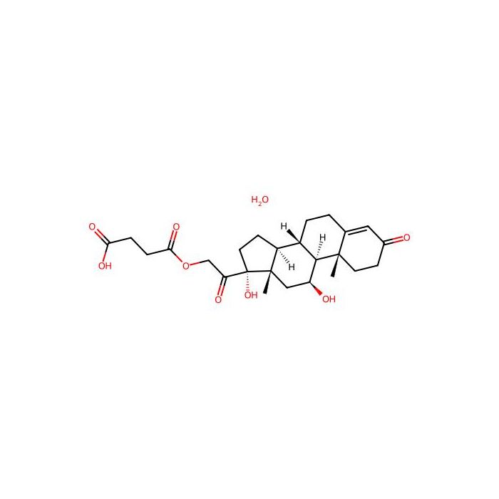 Hydrocortisone hemisuccinate hydrate