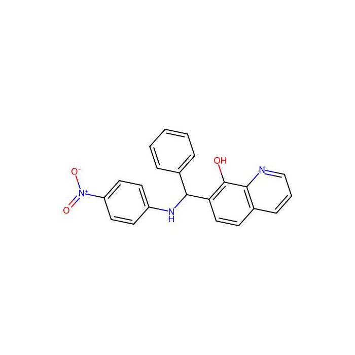 8-Hydroxy-7-[a-(4-nitroanilino)benzyl]quinoline