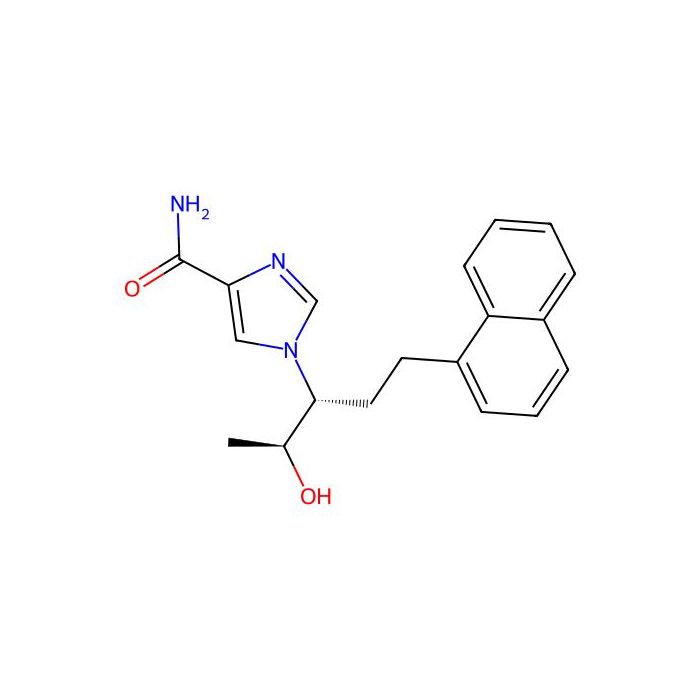 1H-Imidazole-4-carboxamide, 1-((1R,2S)-2-hydroxy-1-(2-(1-naphthalenyl)ethyl)propyl)-