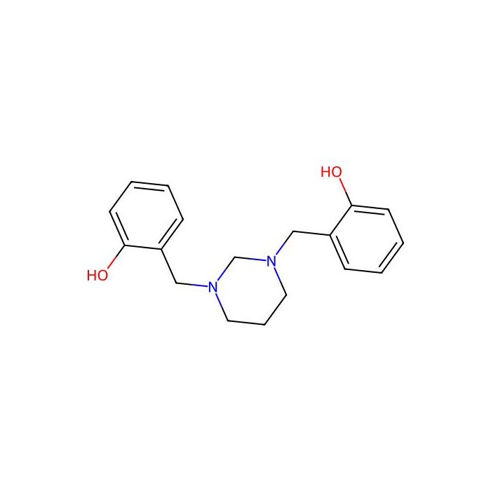 2-[[3-[(2-Hydroxyphenyl)methyl]-1,3-diazinan-1-yl]methyl]phenol