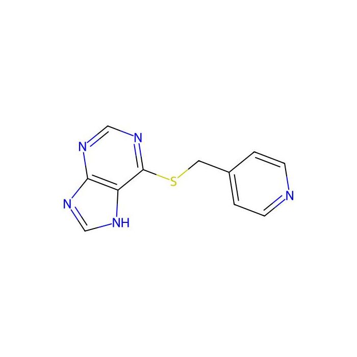 7H-Purine, 6-[(4-pyridinylmethyl)thio]-