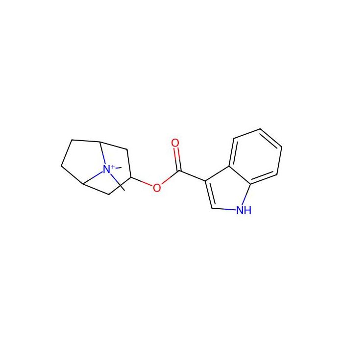 3-(1H-Indole-3-carbonyloxy)-8,8-dimethyl-8-azonia-bicyclo[3.2.1]octane