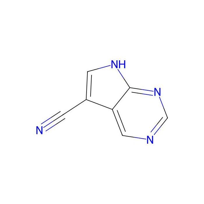 7H-pyrrolo[2,3-d]pyrimidine-5-carbonitrile