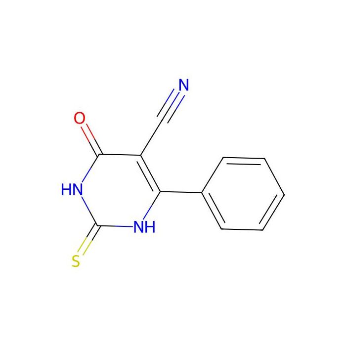4-氧代-6-苯基-2-硫代-1，2，3，4-四氢嘧啶-5-腈