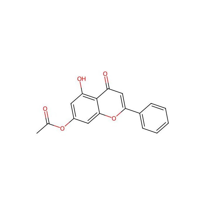 5-Hydroxy-7-acetoxyflavone