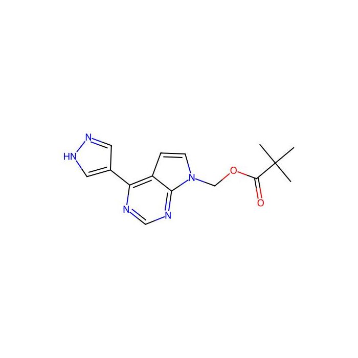 [4-(1H-吡唑-4-基)-7H-吡咯并[2,3-d]嘧啶-7-基]甲基特戊酸酯