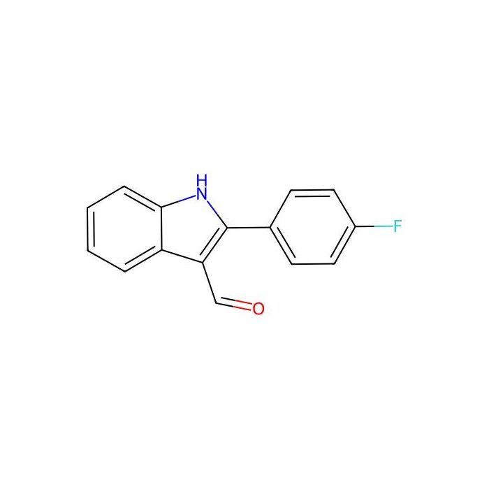 2-(4-氟苯基)-1H-吲哚-3-甲醛