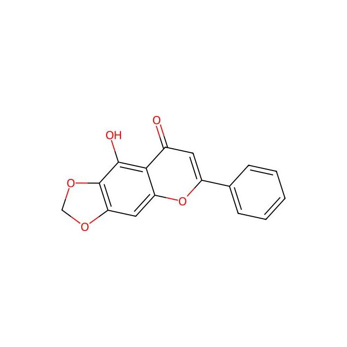 9-羟基-6-苯基-8H-[1，3]二氧戊环并[4，5-g]苯并吡喃-8-酮