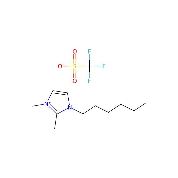 1-己基-2,3-二甲基-1H-咪唑-3-鎓 三氟甲磺酸盐