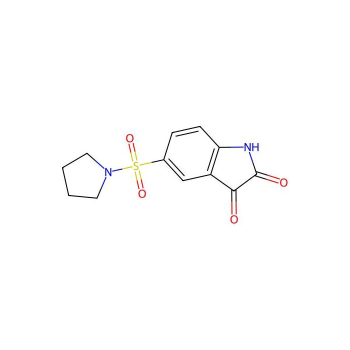 5-(吡咯烷-1-磺酰基)-1H-吲哚-2，3-二酮