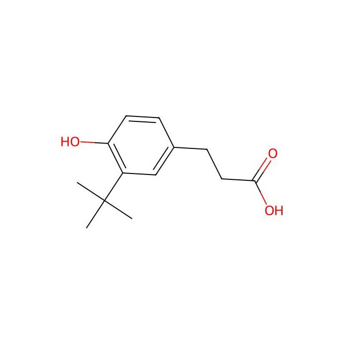 3-叔丁基-4-羟基苯丙酸