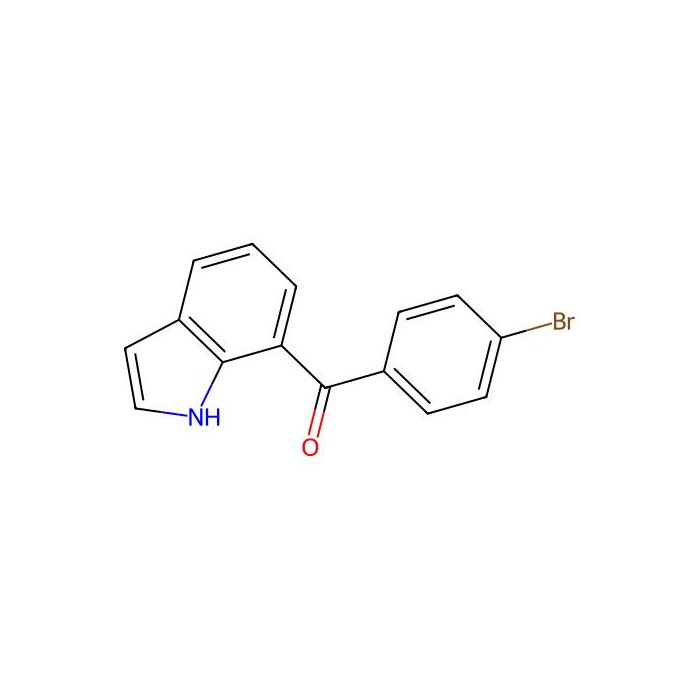 (4-溴苯基)(1H-吲哚-7-基)甲酮