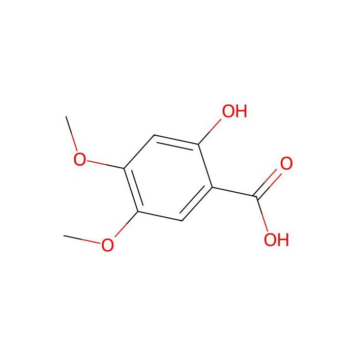 2-羟基-4,5-二甲氧基苯甲酸