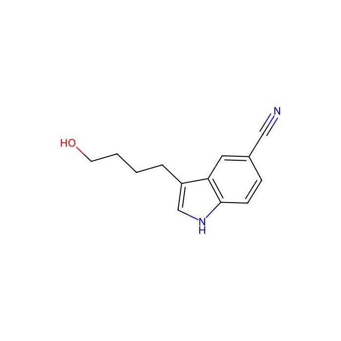 3-(4-羟基丁基)-1H-吲哚-5-甲腈