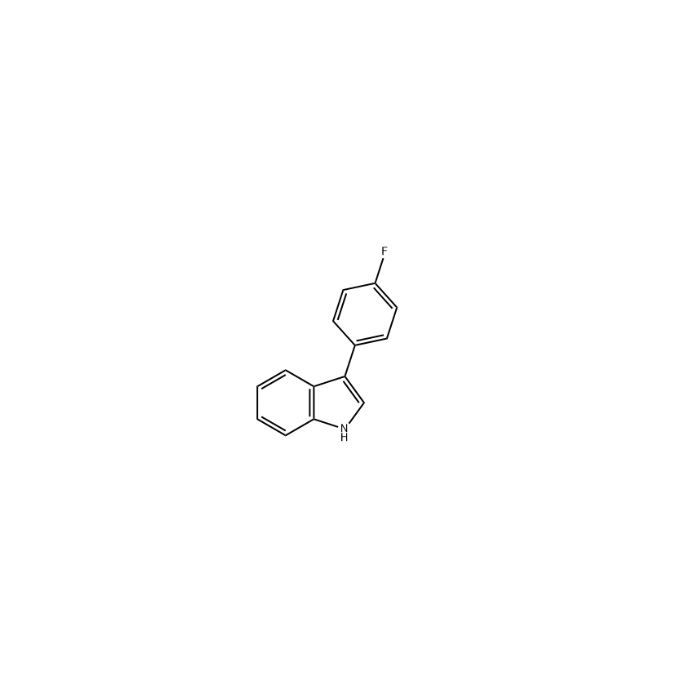3-(4-氟-苯基)-1H-吲哚