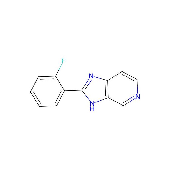 2-(2-氟苯基)-1H-咪唑并[4，5-c]吡啶
