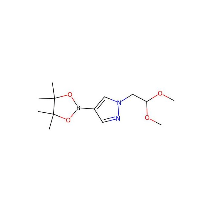 1-(2，2-二甲氧基乙基)-4-(4，4，5，5-四甲基-1，3，2-二氧硼杂环戊烷-2-基)-1H-吡唑