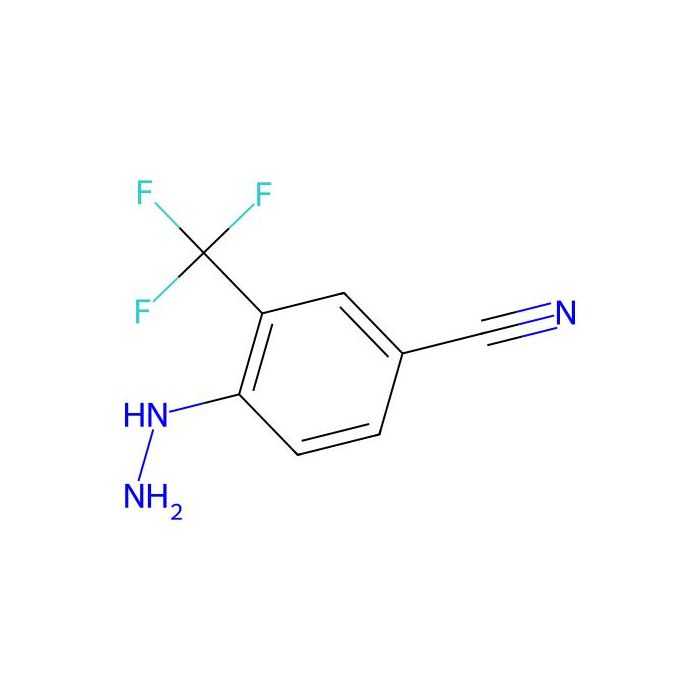 4-肼基-3-(三氟甲基)苯甲腈