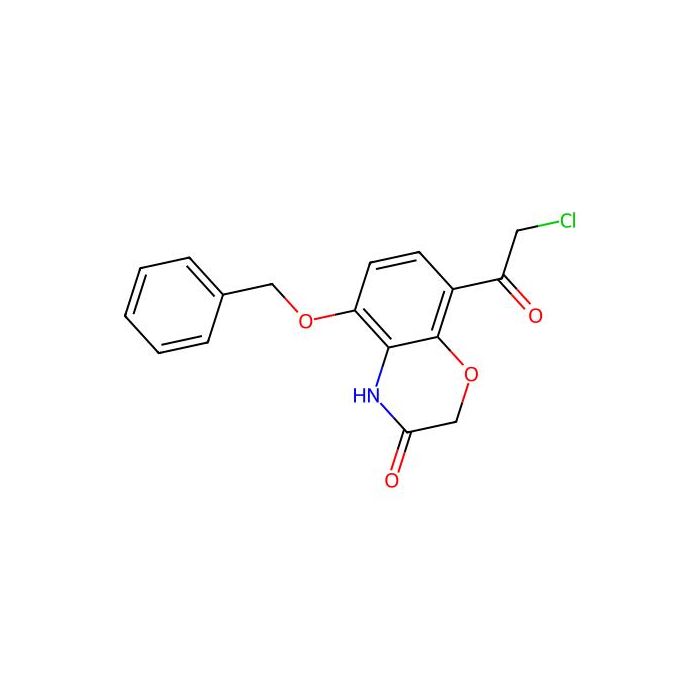 5-(苄氧基)-8-(2-氯乙酰基)-2H-苯并[b][1，4]恶嗪-3(4H)-酮