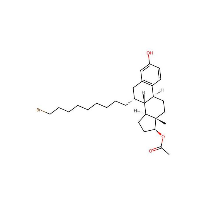 (7a，17b)-7-(9-溴壬基)雌甾-1，3，5(10)-三烯-3，17-二醇17-醋酸酯