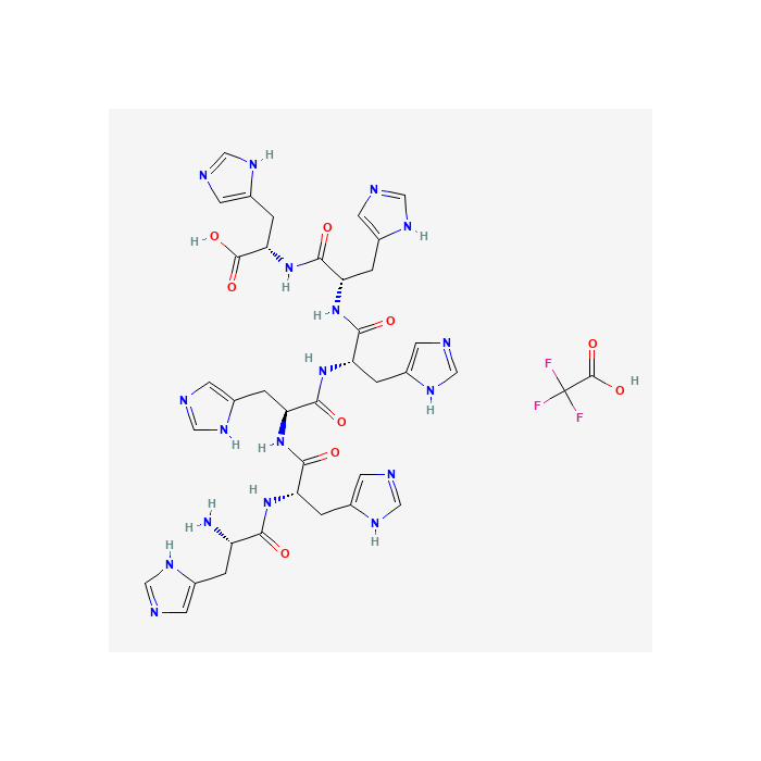 6X His Peptide (6X His多肽), TFA 盐