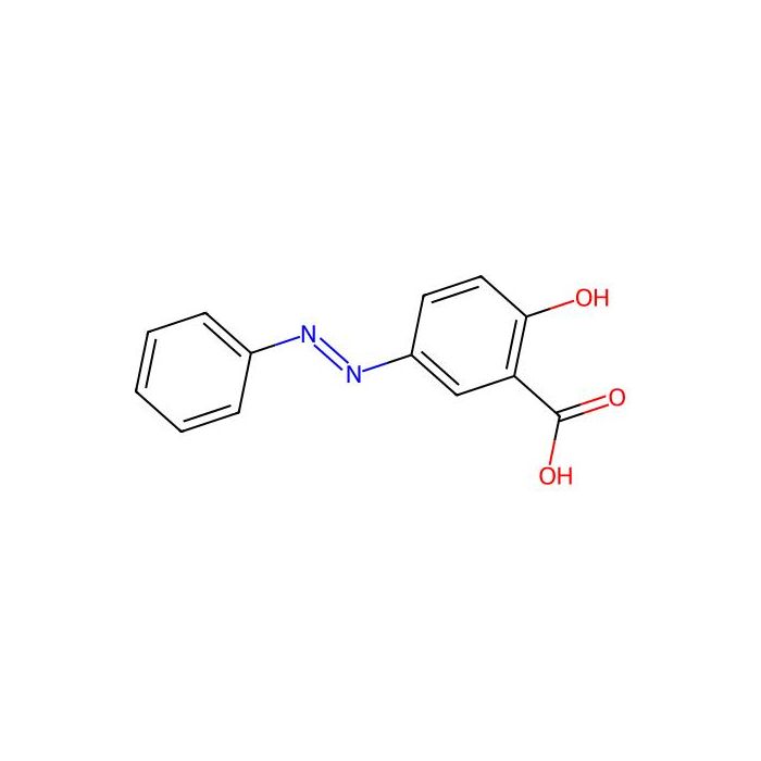 2-羟基-5-(苯基二氮烯基)苯甲酸
