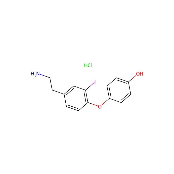 4-[4-(2-氨基乙基)-2-碘苯氧基]苯酚盐酸盐