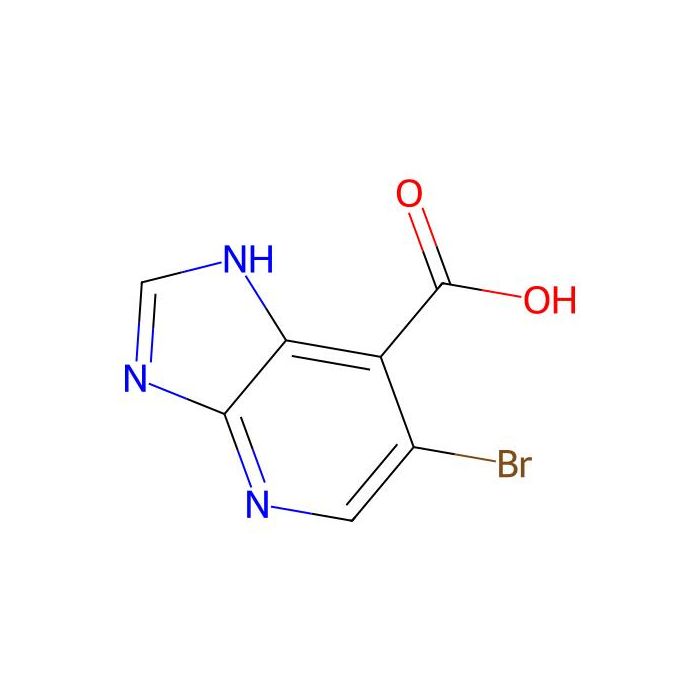 6-溴-3H-咪唑并[4，5-b]吡啶-7-羧酸