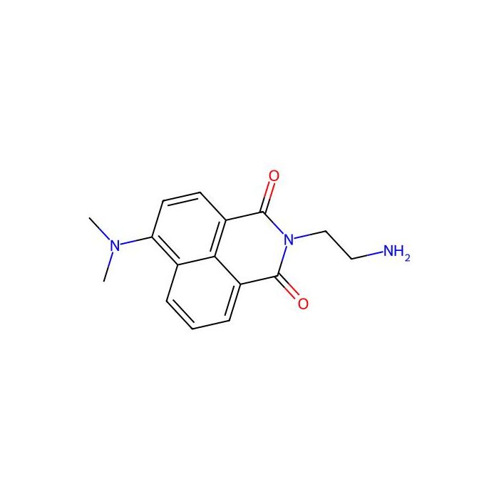 2-(2-氨基乙基)-6-(二甲基氨基)-1H-苯并[de]异喹啉-1，3(2H) - 二酮