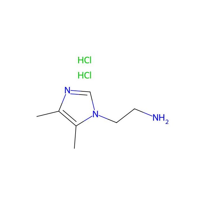 1H-Imidazole-1-ethanamine, 4,5-dimethyl-, hydrochloride (1:2)
