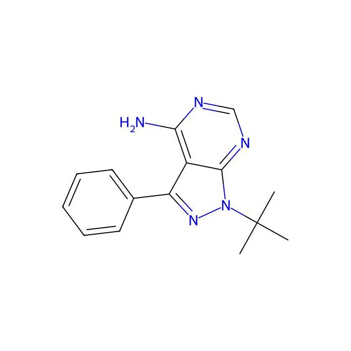 1H-Pyrazolo[3,4-d]pyrimidin-4-amine, 1-(1,1-dimethylethyl)-3-phenyl-