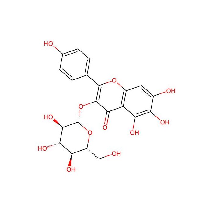 6-Hydroxykaempferol 3-glucoside