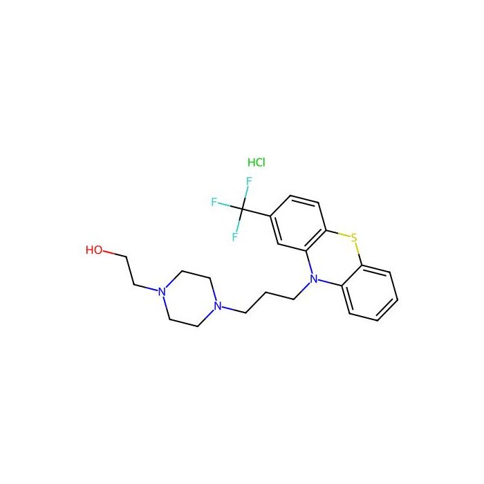 10-[3-[4-(2-Hydroxyethyl)piperazinyl]propyl]-2-trifluoromethylphenothiazine dihydrochloride