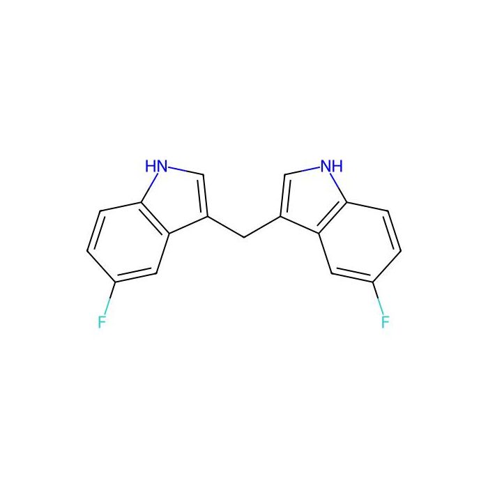 1H-Indole, 3,3'-methylenebis[5-fluoro-