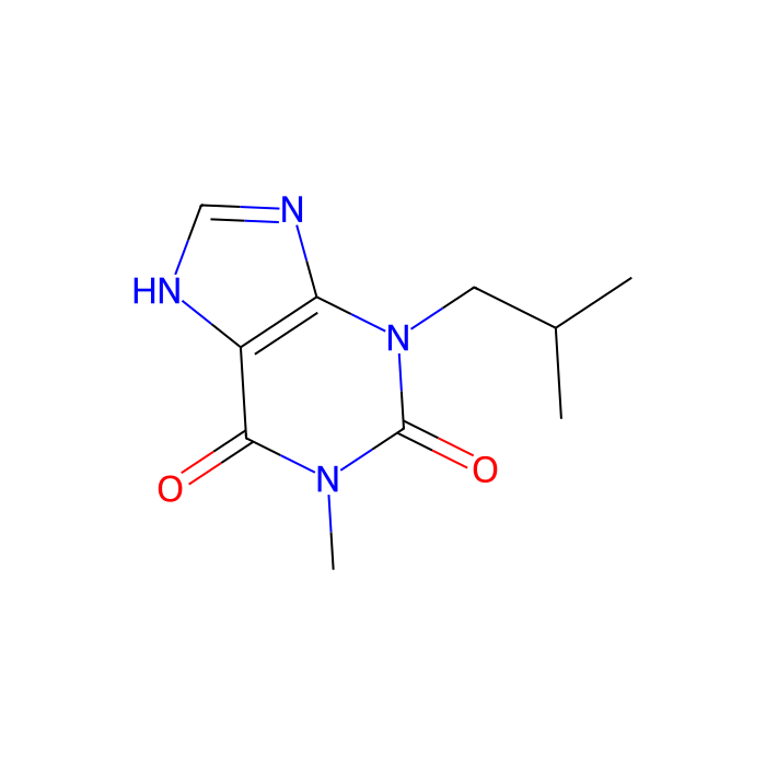3-异丁基-1-甲基黄嘌呤(IBMX), A 1 受体拮抗剂
