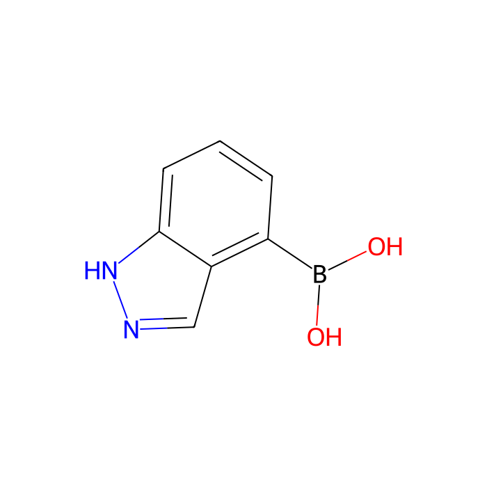 吲唑-4-硼酸