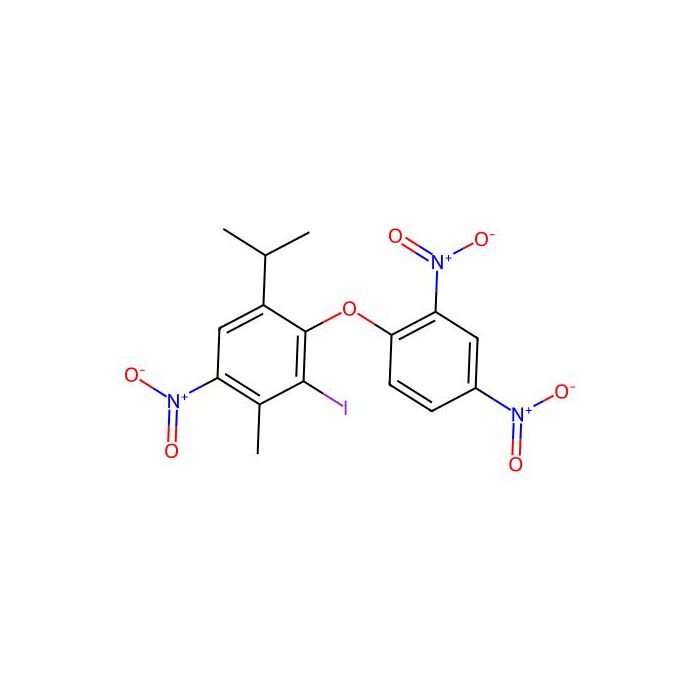 2-Iodo-6-isopropyl-3-methyl-2',4,4'-trinitrodiphenyl ether