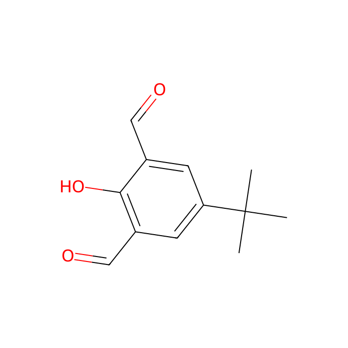 4-叔丁基-2,6-甲酰基苯酚