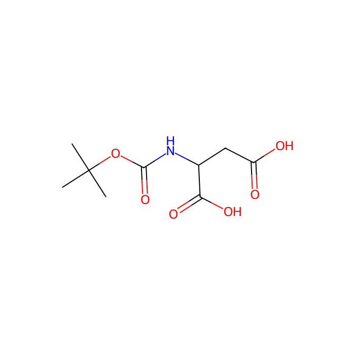 N-(叔丁氧羰基)-D-天冬氨酸